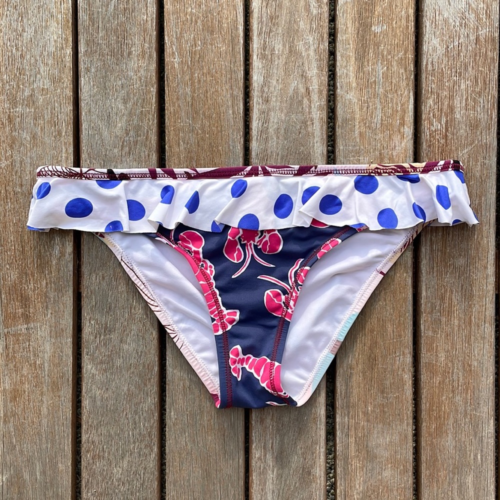 OnDadeMar for Anthropologie Lobster Bikini Bottom